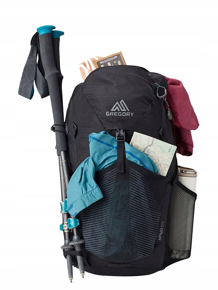 Trekingo kuprinė Gregory Nano, 24 l, juoda