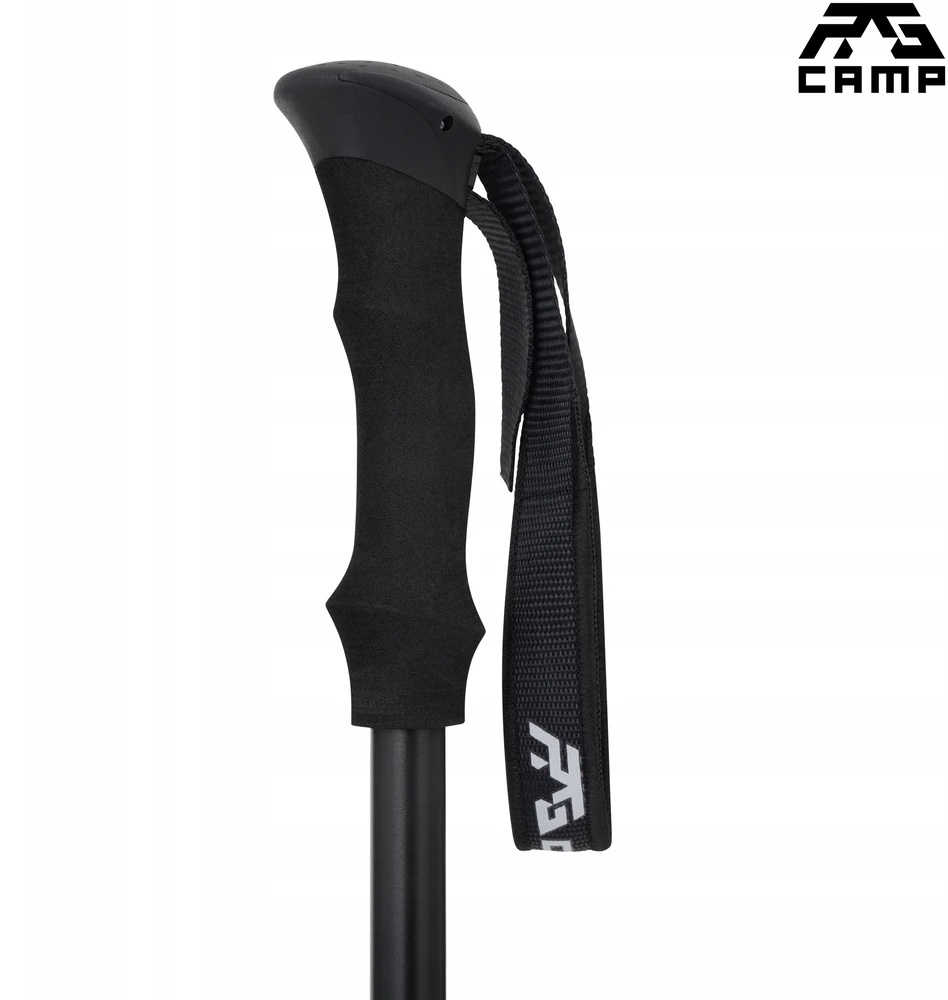 TREKKING POLES sulankstomos šiaurietiško ėjimo lazdos, skirtos žygiams po kalnus RG CAMP