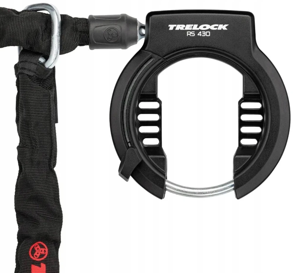 TRELOCK RS 430 AZ + ZR 355 dviračio užraktas 8005408 Grandinė juoda