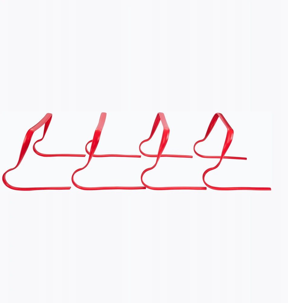 Pure2Improve | Flexible Hurdle Set (21cm) | Raudona