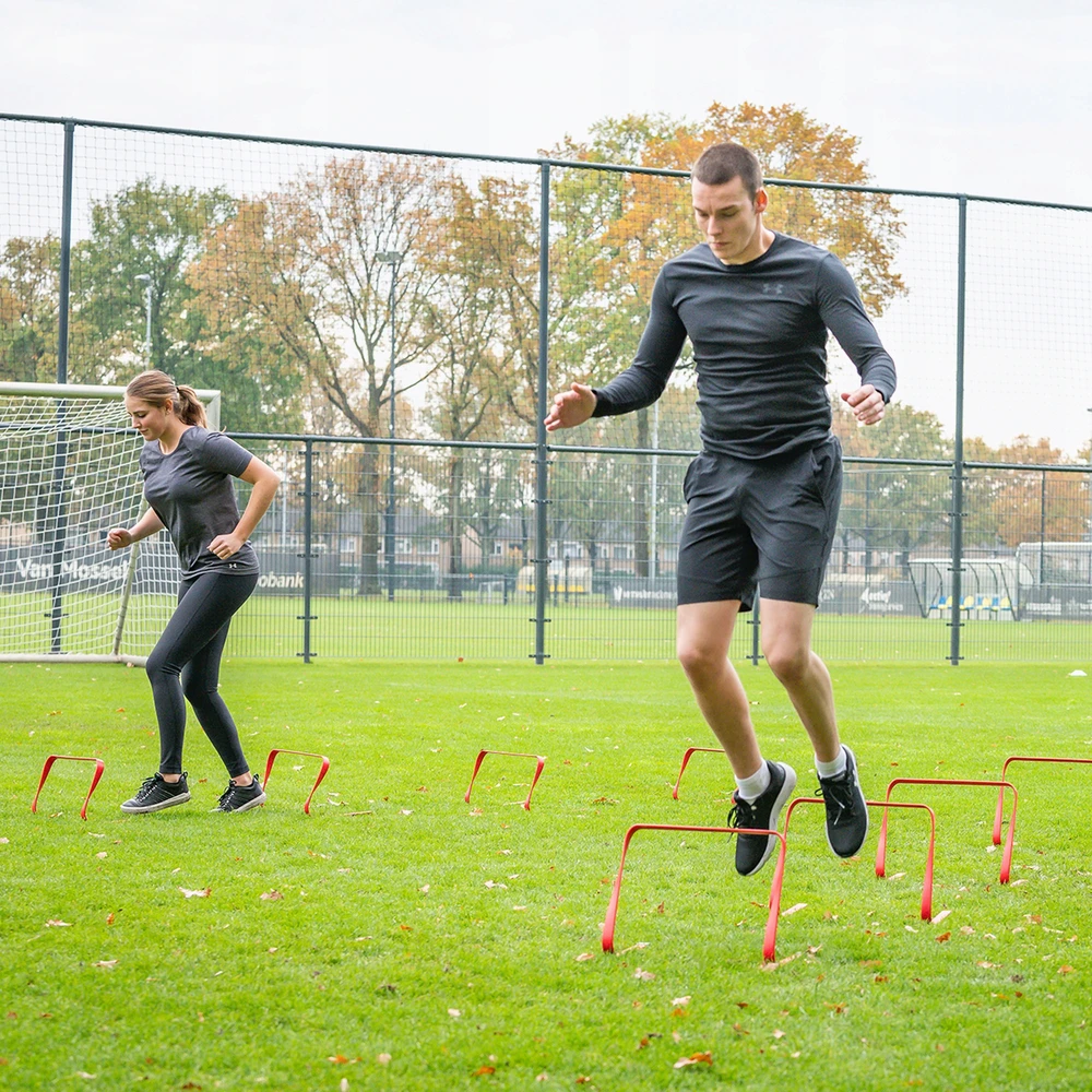 Pure2Improve | Flexible Hurdle Set (28cm) | Raudona