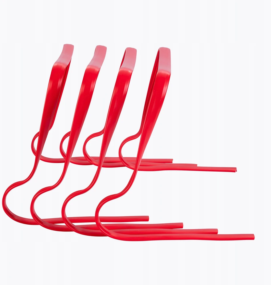 Pure2Improve | Flexible Hurdle Set (28cm) | Raudona