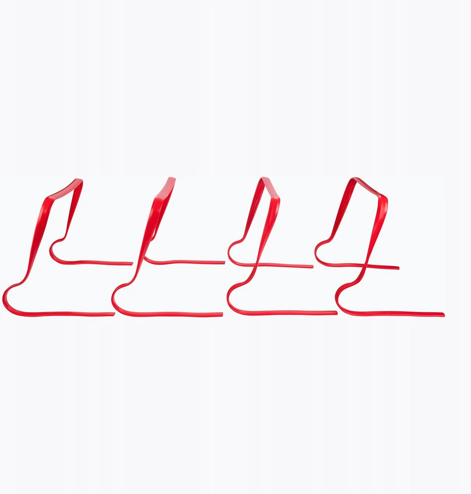 Pure2Improve | Flexible Hurdle Set (28cm) | Raudona
