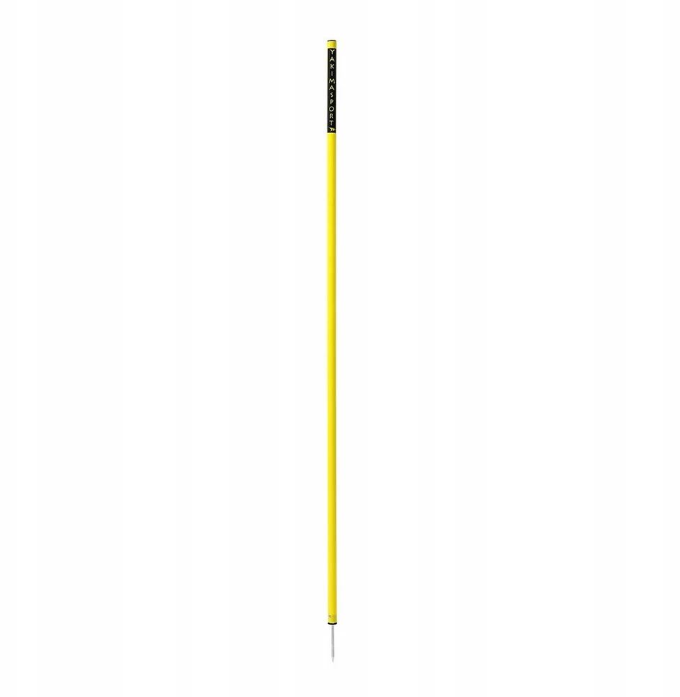 Treniruočių ir slalomo lazda Yakimasport, 170 cm, geltona