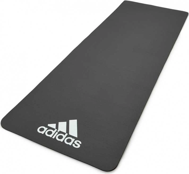 Treniruočių kilimėlis Adidas, 7mm, pilkas