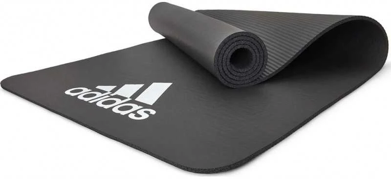 Treniruočių kilimėlis Adidas, 7mm, pilkas