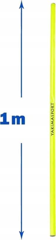 Treniruočių stulpas Yakimasport, geltonas