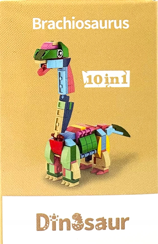 Trifox Blokai 36 el dinozauras iš blokelių blokeliai vaikams dinozauras Parasaurolophus 01