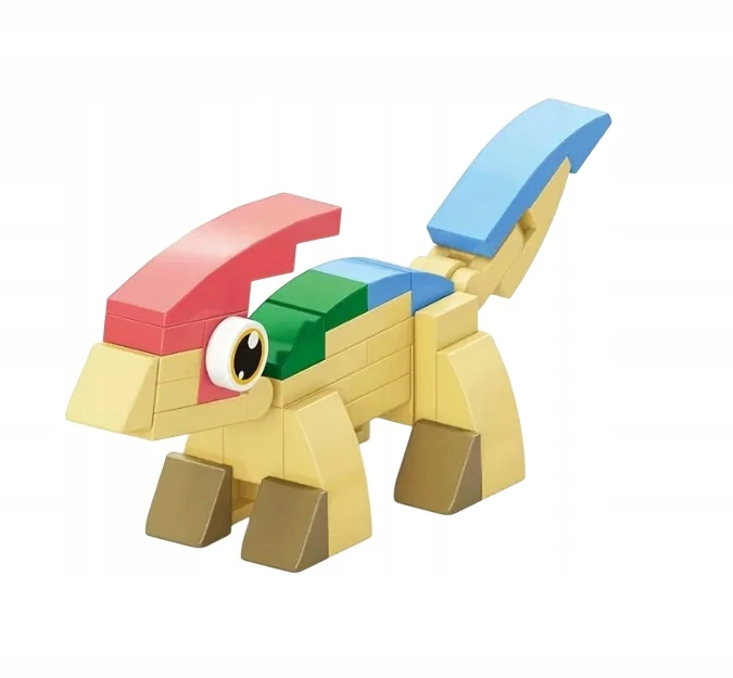 Trifox Blokai 36 el dinozauras iš blokelių blokeliai vaikams dinozauras Parasaurolophus 01