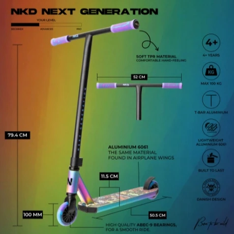 Triku riedlentė – NKD Next Generation Gold (Copy)