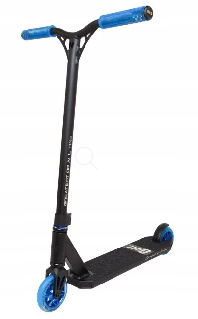 Triku skrejritenis: NKD GOAT stunt scooter, juodas/mėlynas