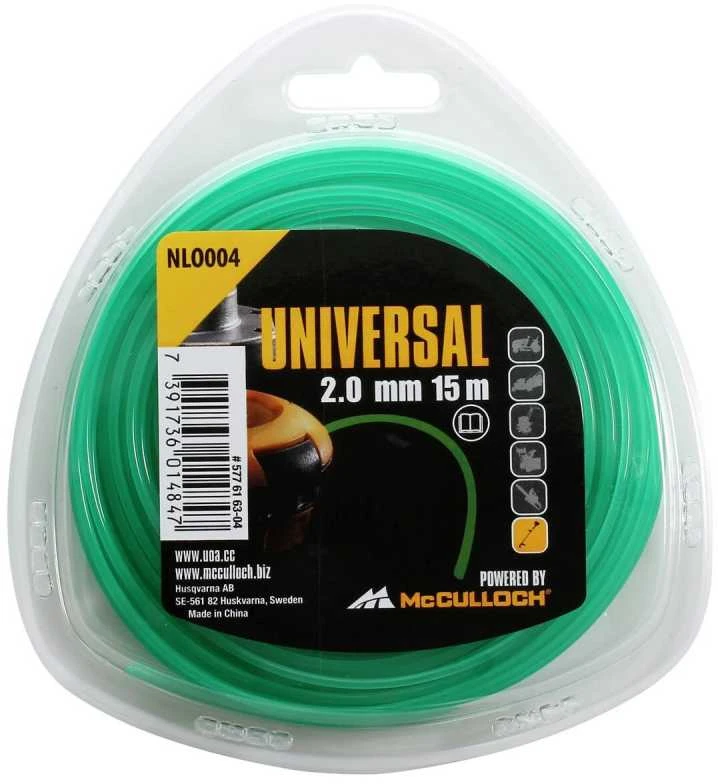 Universal Pjovimo lynas McCulloch, apvalus, 2 mm, 15 m