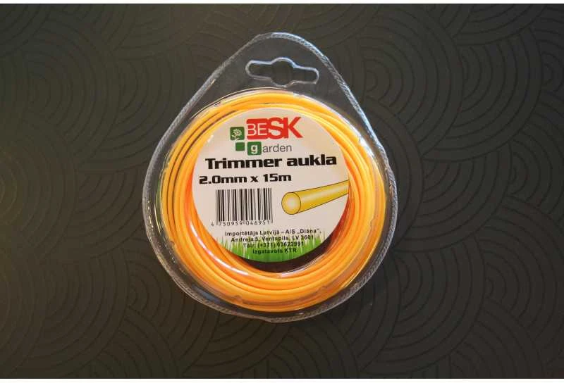Besk Trimerio valas apvalus 2.0mm 15m