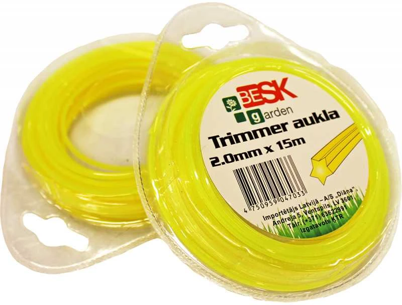 Besk Trimerio valas Zvaigzne 2.0mm*15m