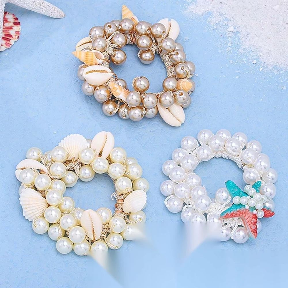 TRINTUKAS 3 VIENŲ PEARLS SHELL STAR FLEXIBLE ELEGANT, PATOGUS RINKINYS