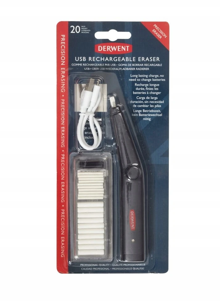 Trintukas Derwent elektrinis usb įkraunamas blister.