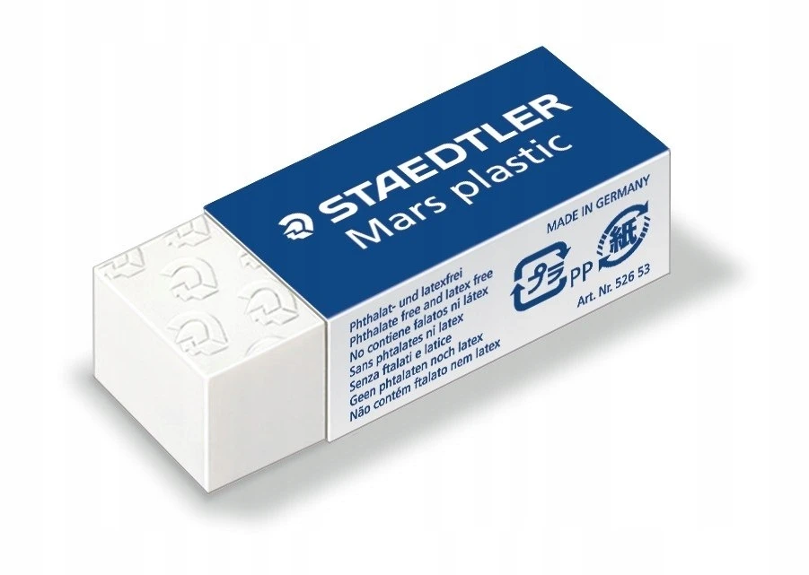 Trintukas Staedtler Mars Plastic, baltas, 1 vnt.