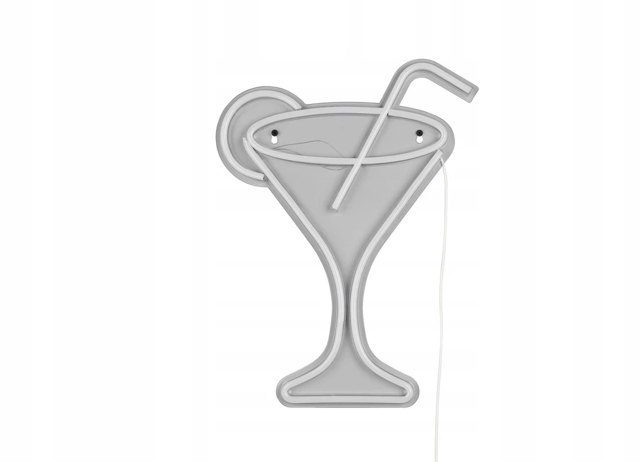 Sieninis šviestuvas Trio Leuchten RL CHEERS kinkiet neon LED 5W drink violetinė-geltona USB-C IP20 43cm