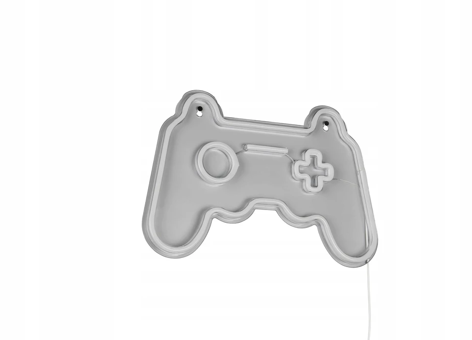 Sieninis šviestuvas Trio Leuchten RL kinkiet neonowy GAMER LED 5W multikolor USB-C 41x27,5cm