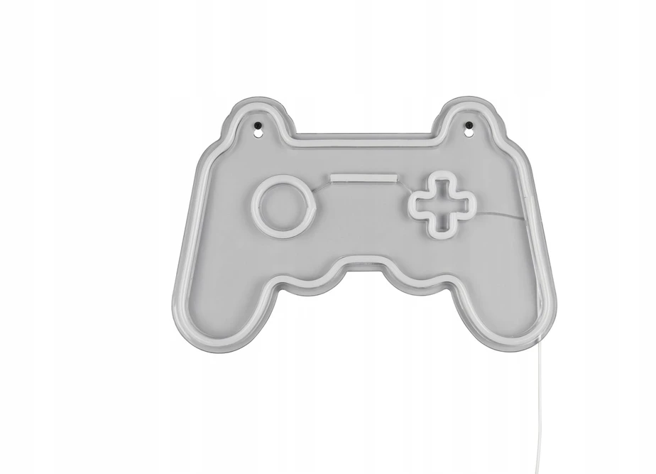 Sieninis šviestuvas Trio Leuchten RL kinkiet neonowy GAMER LED 5W multikolor USB-C 41x27,5cm