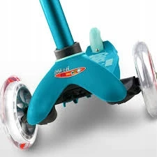 Triratis paspirtukas Micro Mini Deluxe Aqua, MMD001