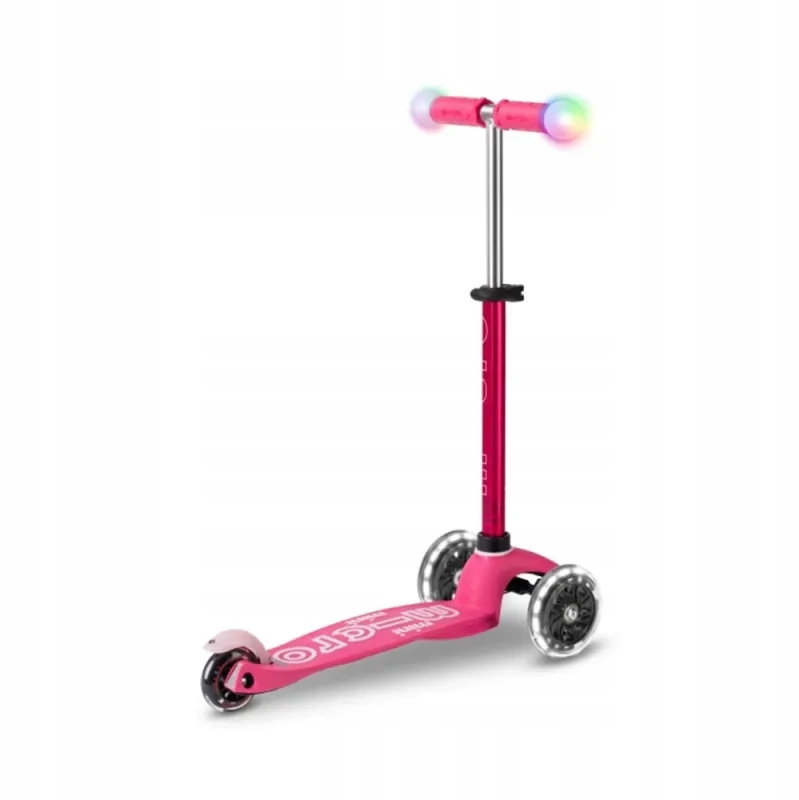 Vaikiškas paspirtukas Micro Deluxe Magic, rožinis