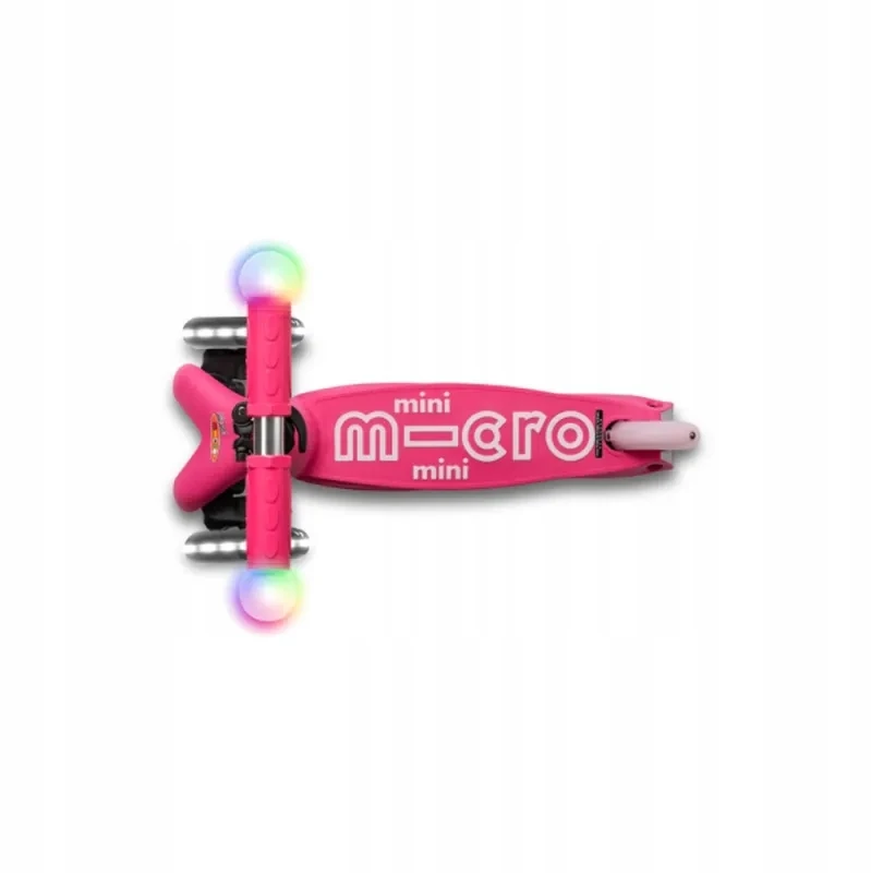 Vaikiškas paspirtukas Micro Deluxe Magic, rožinis