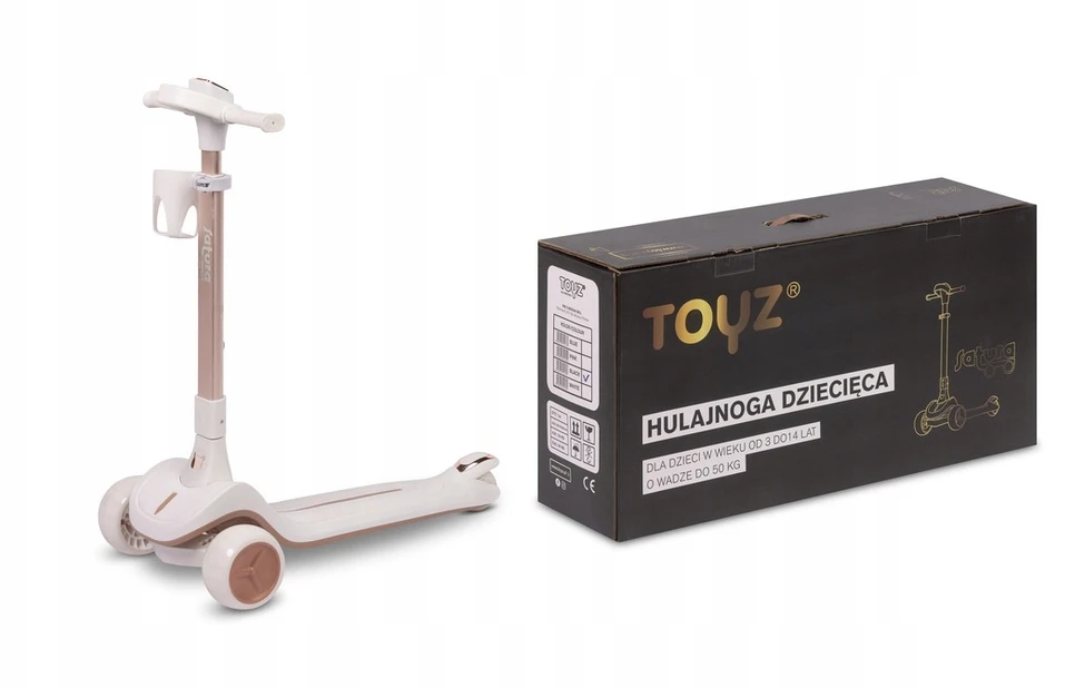 Paspirtukas Toyz Satura, Baltas