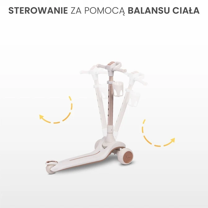 Paspirtukas Toyz Satura, Baltas