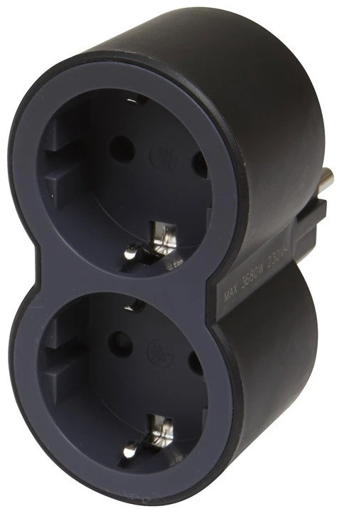 Emos Tinklo atšakotuvas Schuko į 3 lizdus su įžeminimu baltas (trišakis) 250 V~/10 A max.