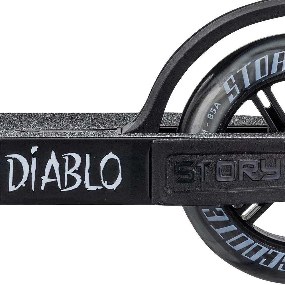 Triukas paspirtukas Story diablo 2 Juodas-Rainbow