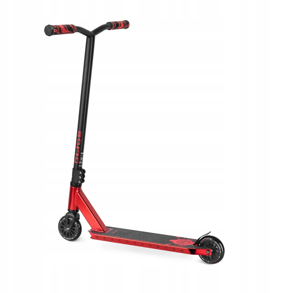 Triukinis paspirtukas Movino Glide, raudonas