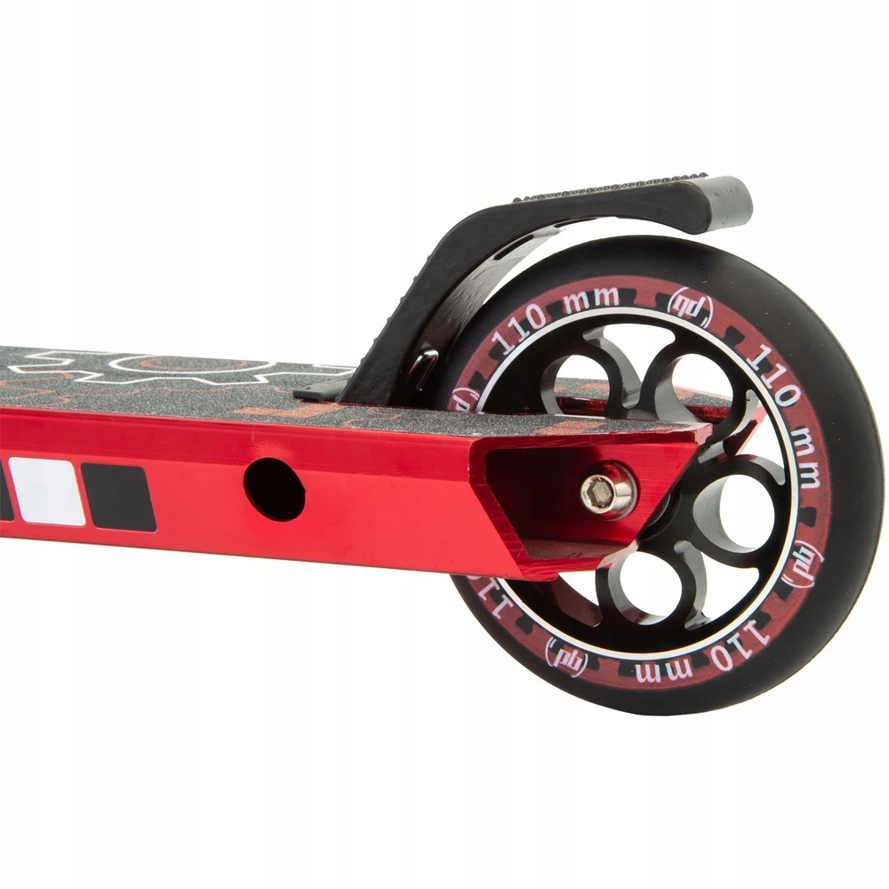 Triukinis paspirtukas PB Gear, 110mm, raudona