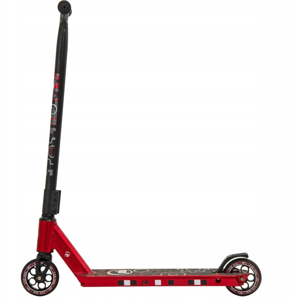 Triukinis paspirtukas PB Gear, 110mm, raudona