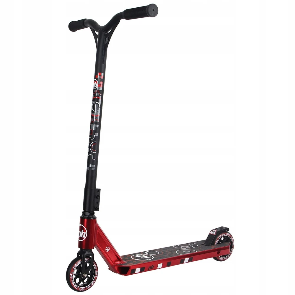 Triukinis paspirtukas PB Gear, 110mm, raudona