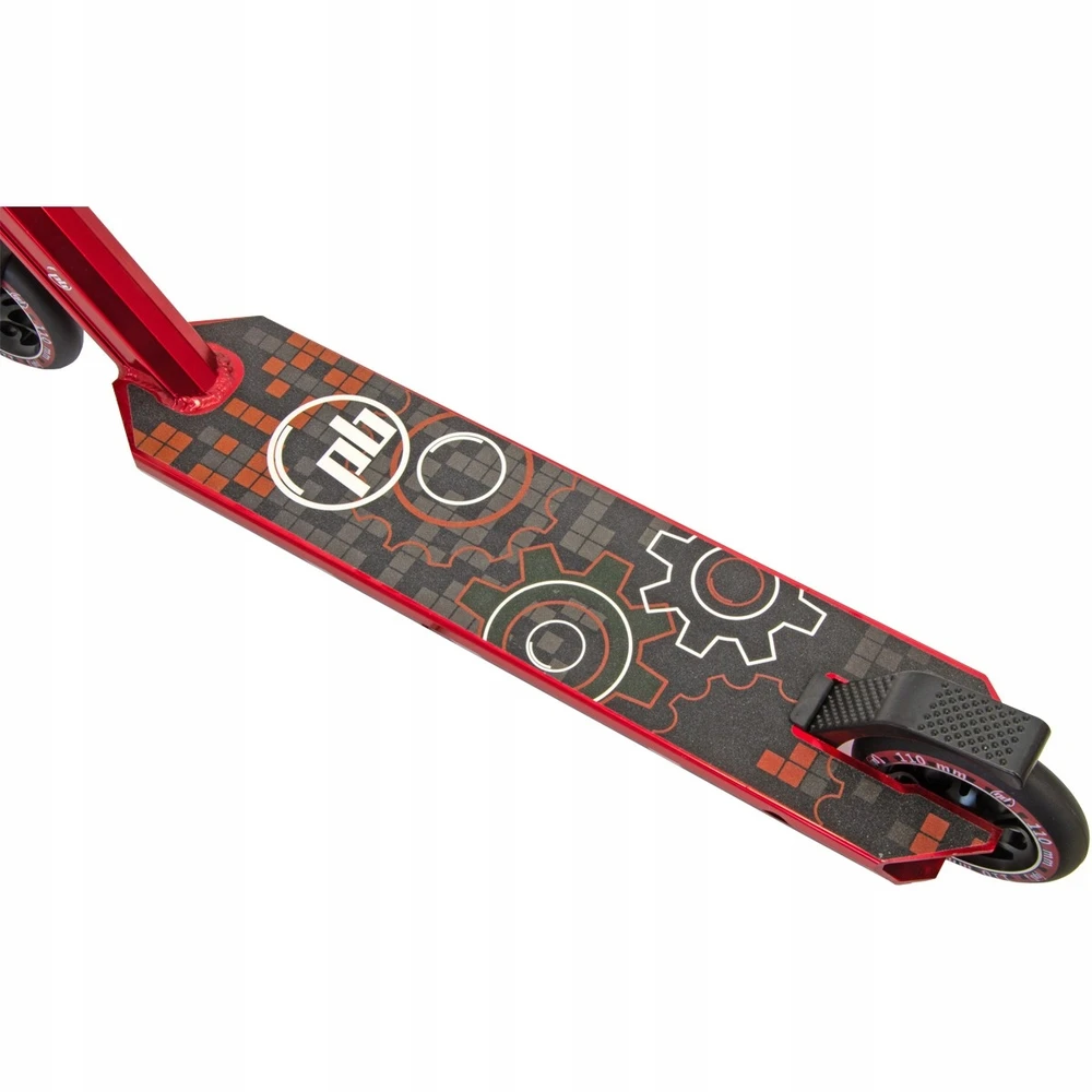Triukinis paspirtukas PB Gear, 110mm, raudona