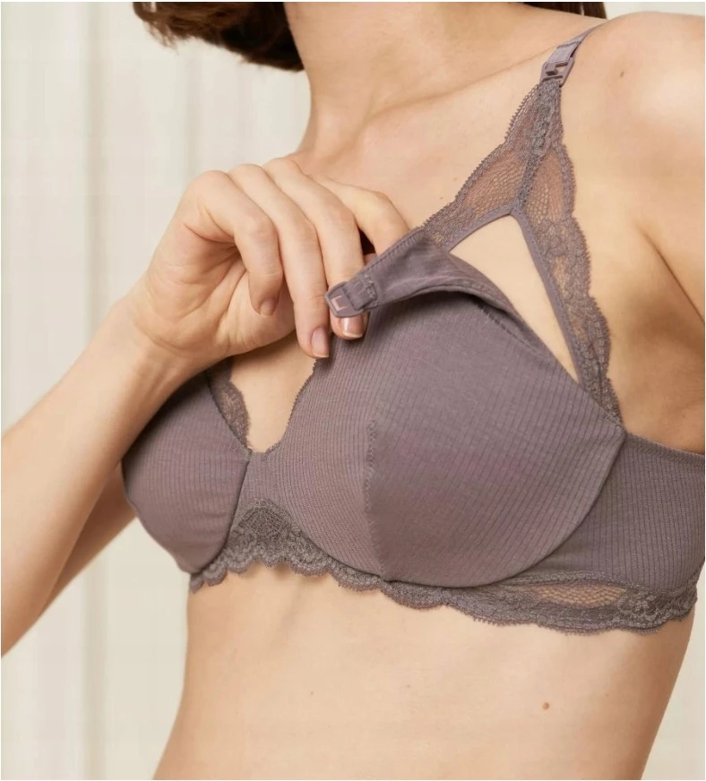 TRIUMPH NATURAL SPOTLIGHT MATERNITY minkštas maitinimui, pagamintas iš modalo 85B