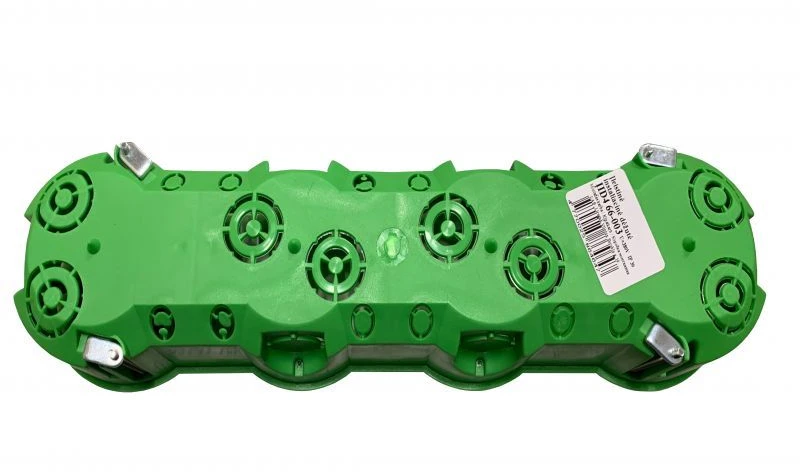 Simet Trivietė instaliacinė dėžutė į gipso kartoną 210x68x45mm, 960 °C, IP20, mėlynos sp.