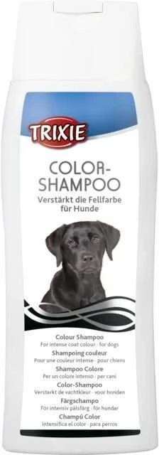Trixie Colour juodas 250ml šampūnas šunims tamsiu kailiu