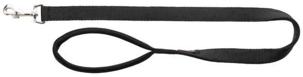 TRIXIE Premium pavadys, ilgas, XS-S 1.8m/15mm, juodas