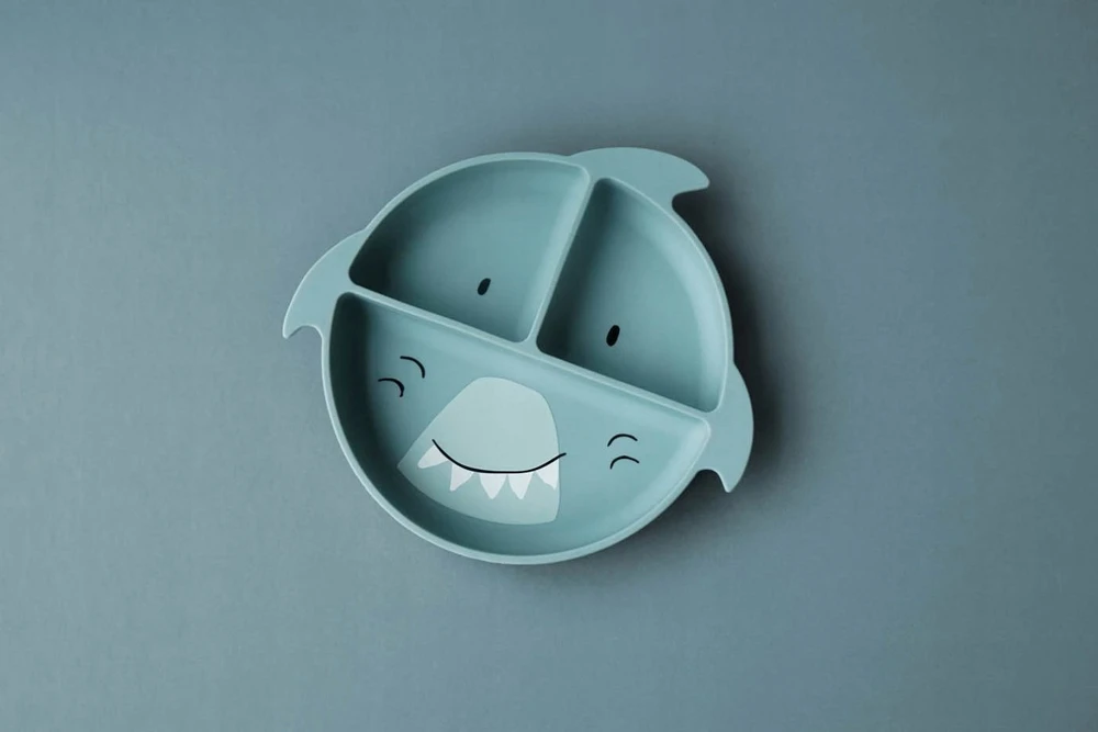 Trixie - Silikoninė lėkštė su skyreliais Mr Shark