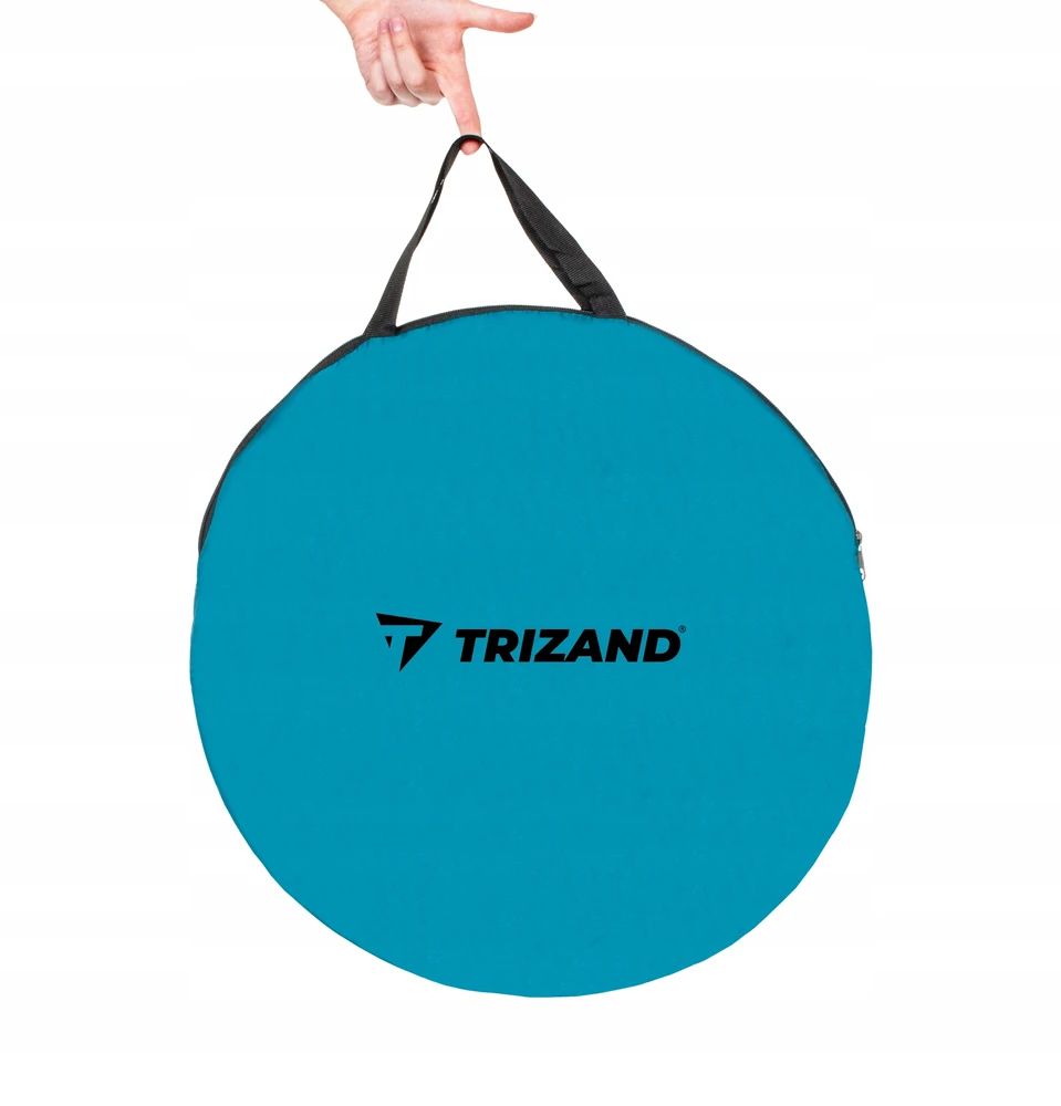 Trizand Paplūdimio palapinė 145x100x70cm - turkis - pilka