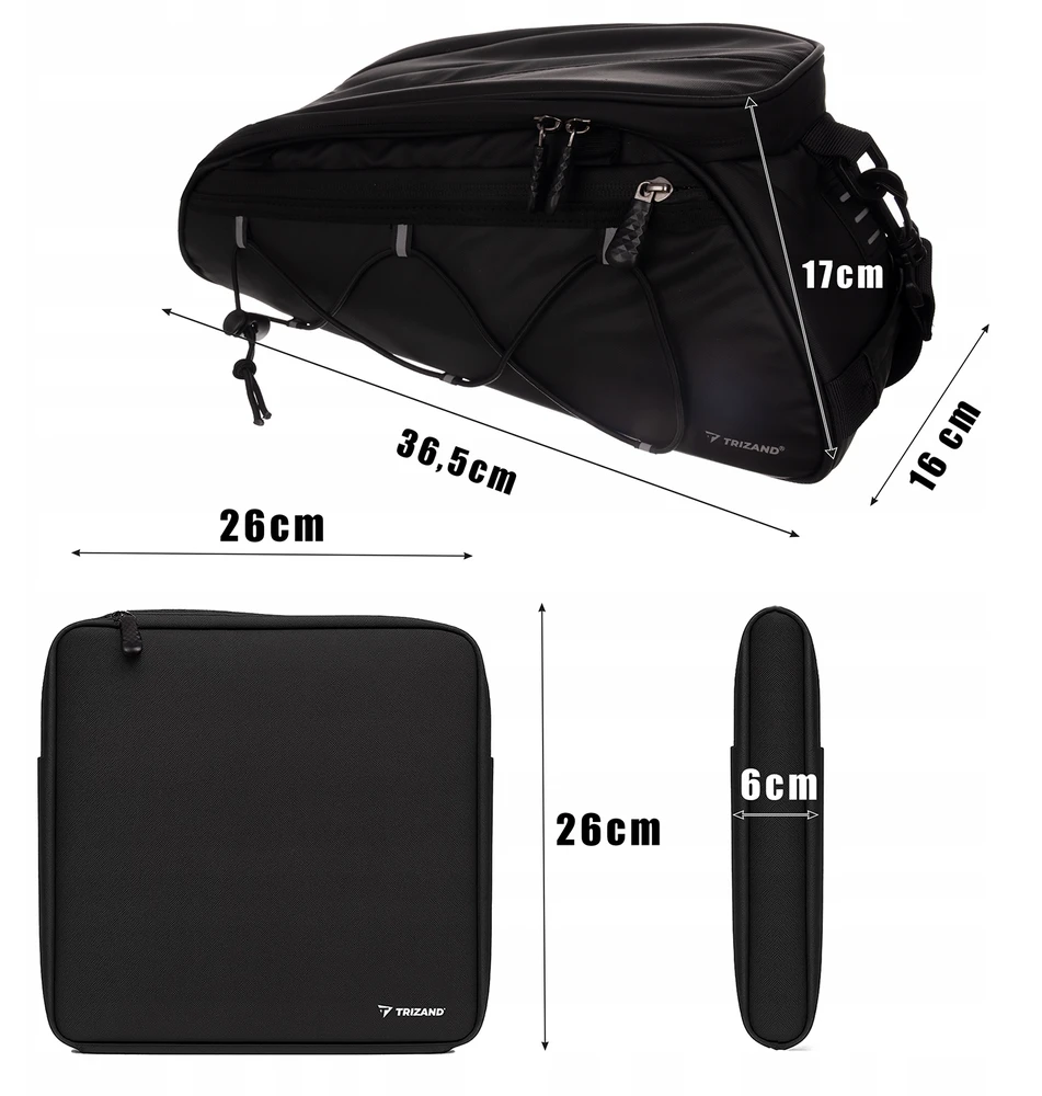 Trizand 25516 bike bag