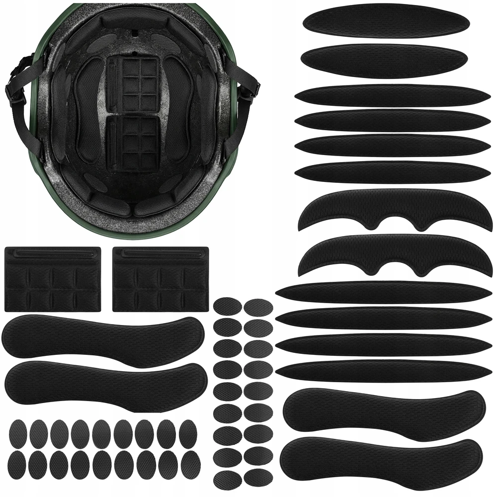 Helmet inserts - 54 pcs Trizand