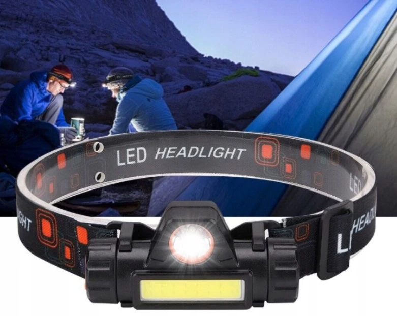 Trizand L18371 USB LED galvos žibintas