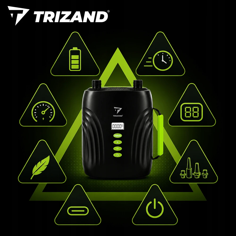 „Trizand“ baterijos maitinamas irklentės siurblys