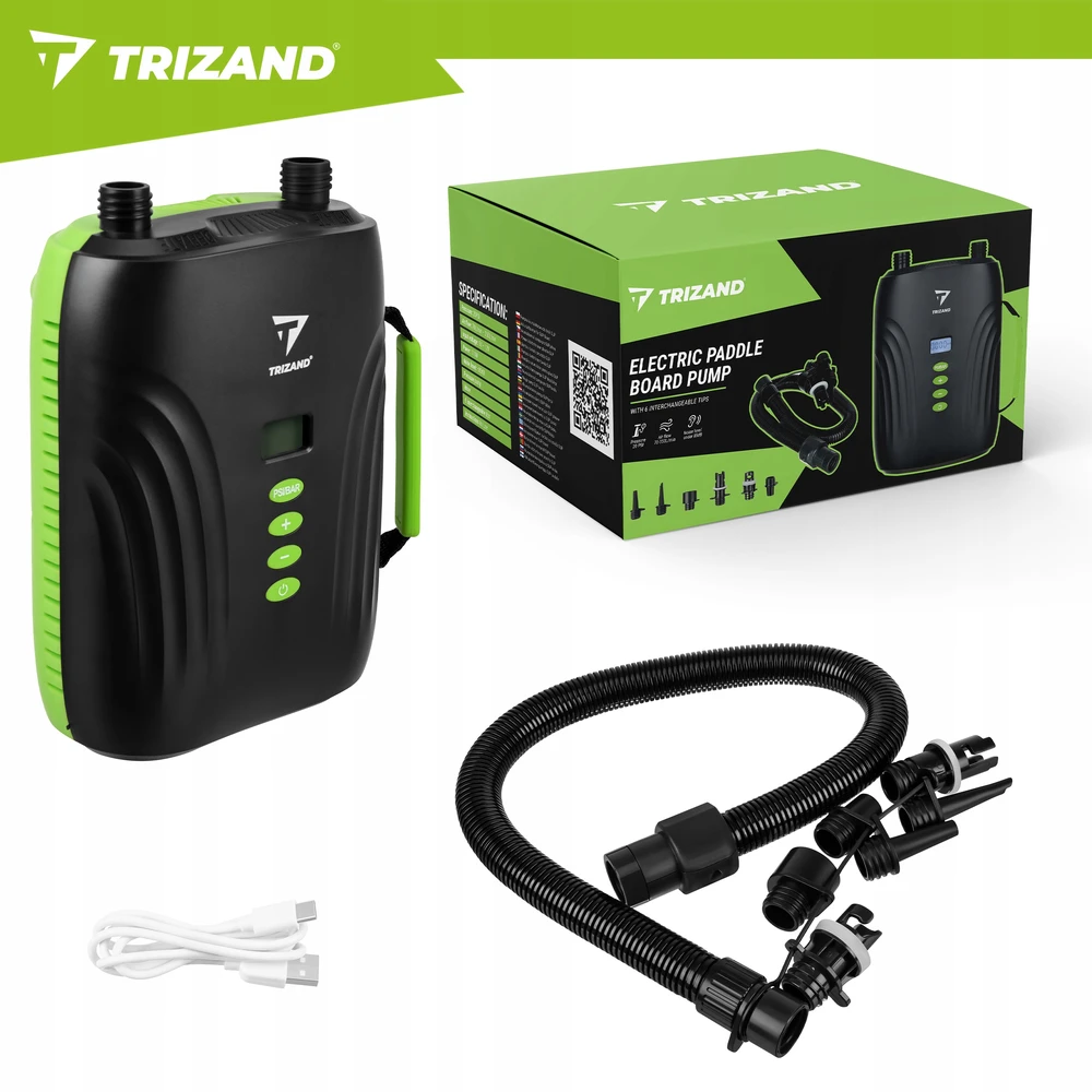 „Trizand“ baterijos maitinamas irklentės siurblys