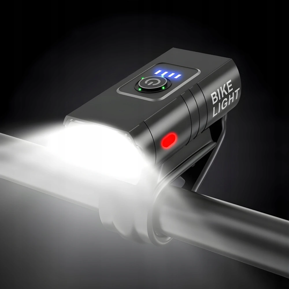 Trizand 4T6 USB dviračio žibintas + galinis žibintas 23677