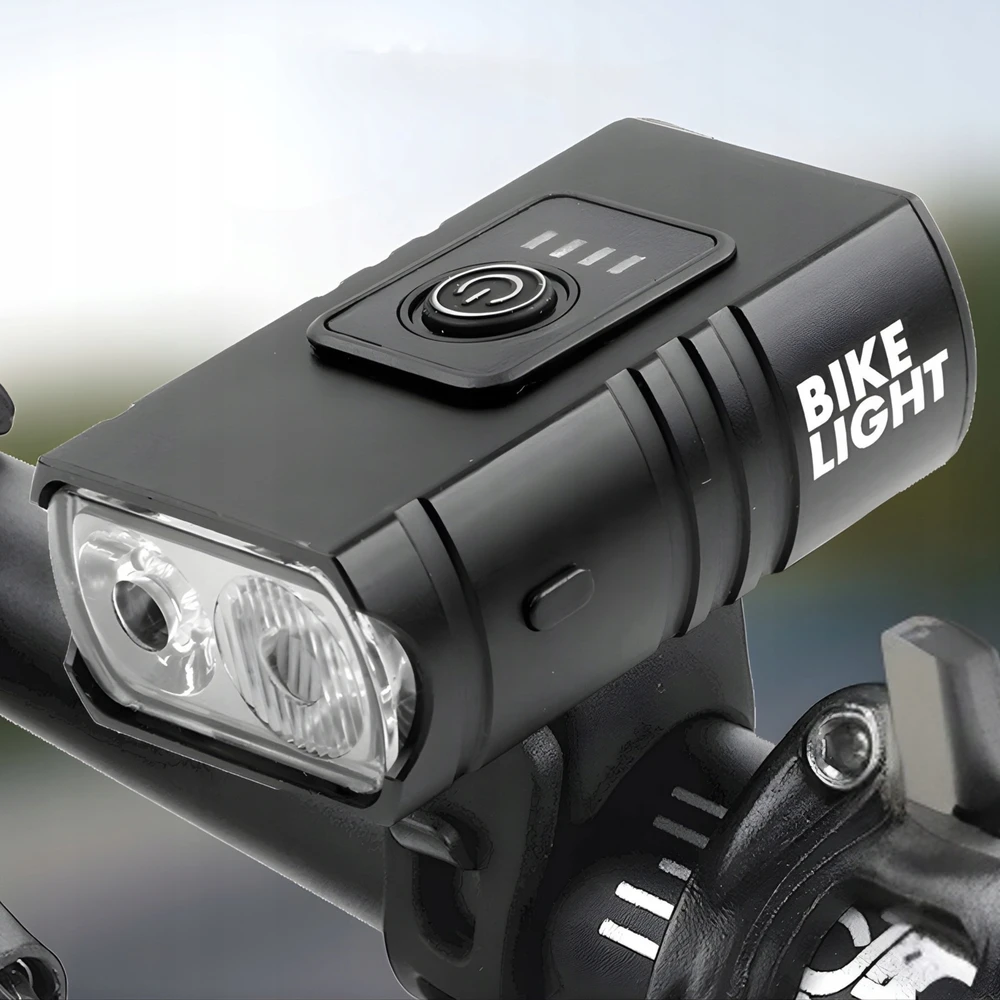 Trizand 4T6 USB dviračio žibintas + galinis žibintas 23677