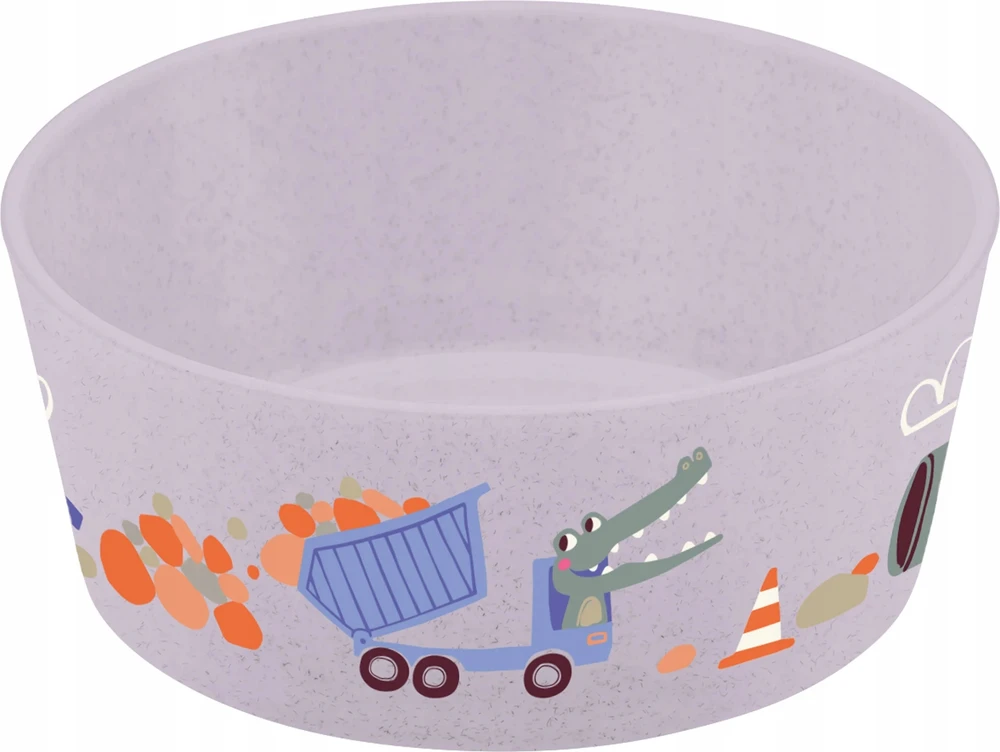 Trucks Connect Organic Koziol vaikiškas dubuo, violetinė